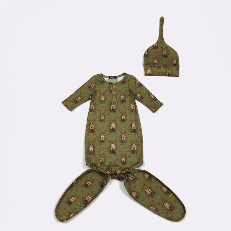 Tree Stand Knotted Gown