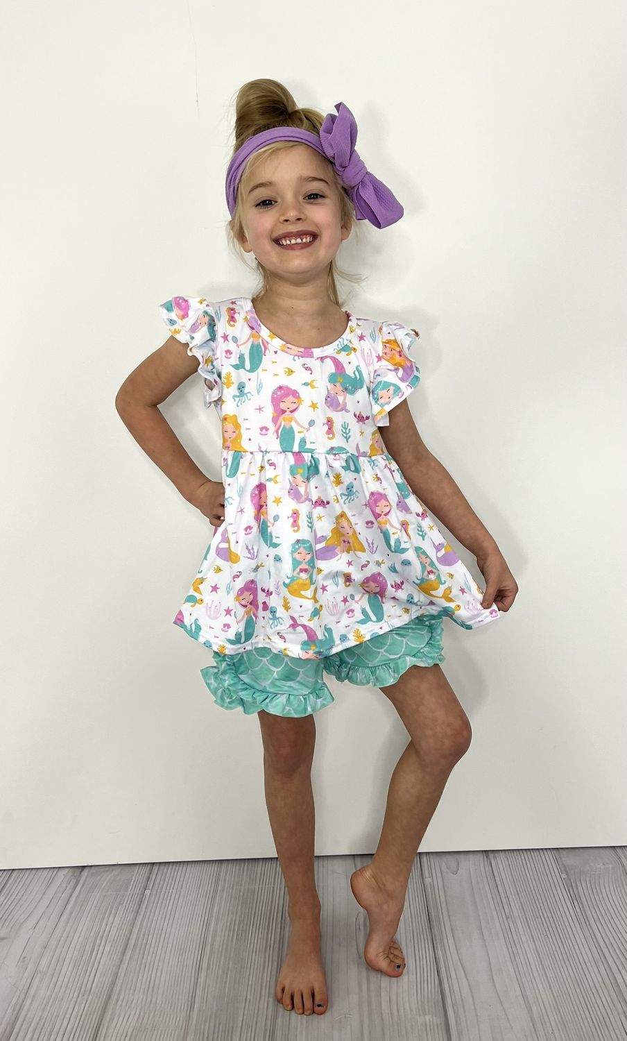 Ocean Mermaid Girls Set