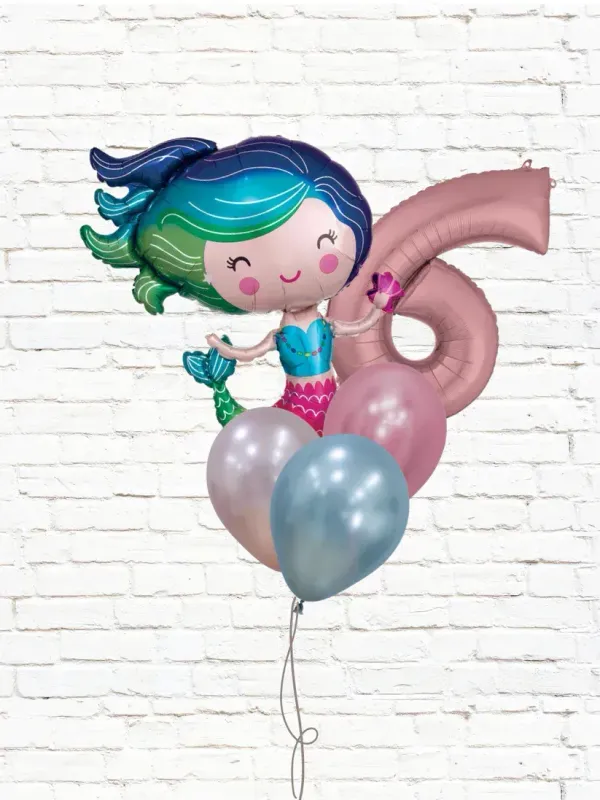 Mermaid Helium Bouquet