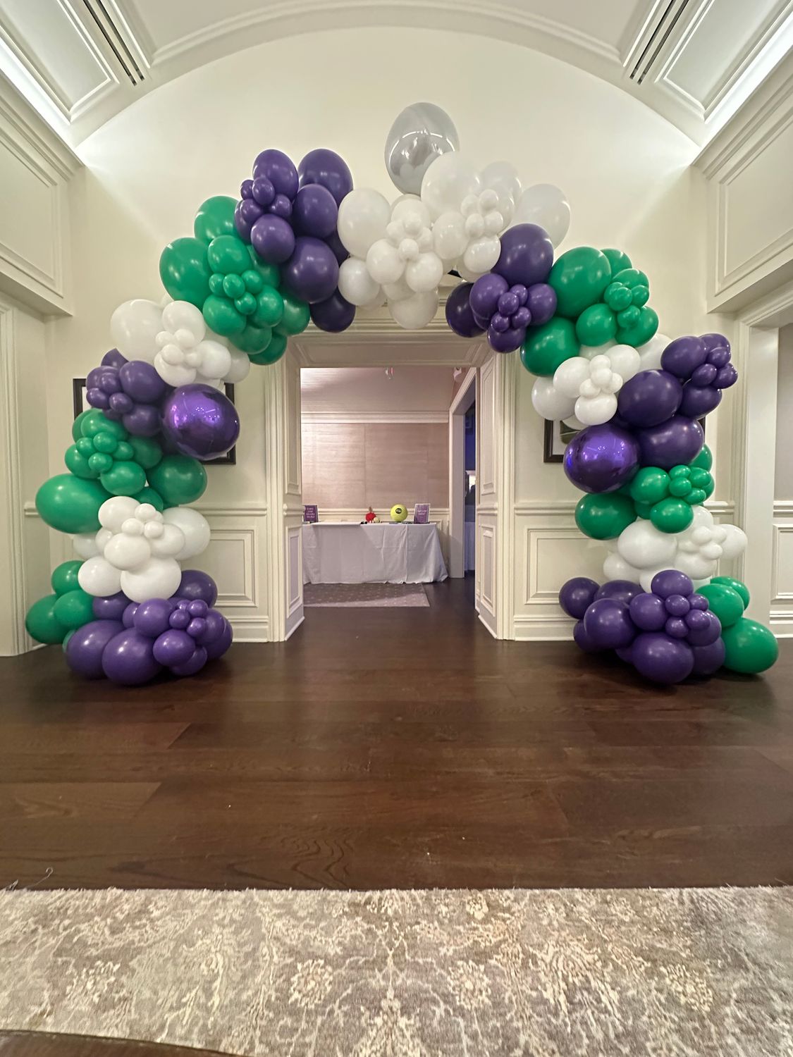 Organic Balloon Arch 10ftx10ft -Indoor-