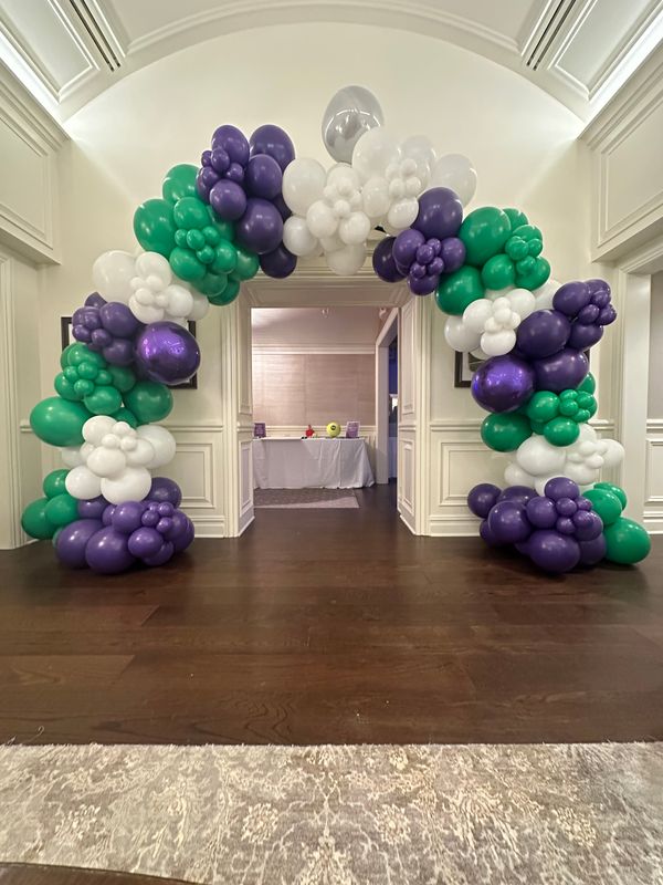 Organic Balloon Arch 10ftx10ft -Indoor- Organic Balloon Arch 10ftx10ft -Indoor-