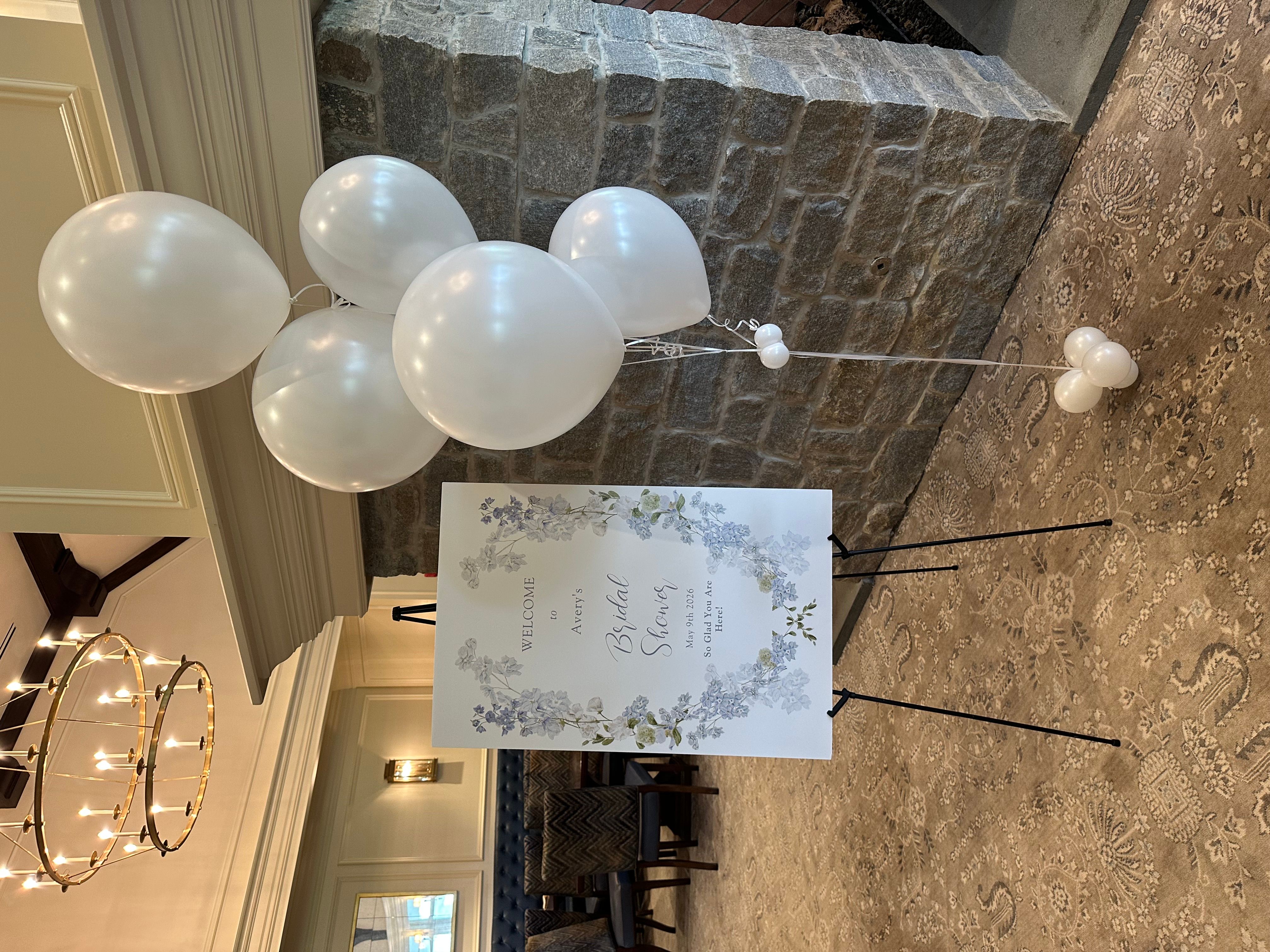 Half Dozen Mixed-Size Helium Balloons
