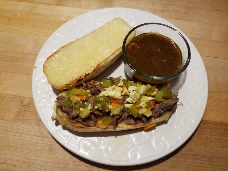 Vince's Italian Beef Combo