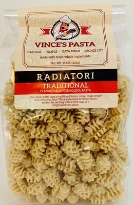 Vince's Traditional Radiatori Pasta