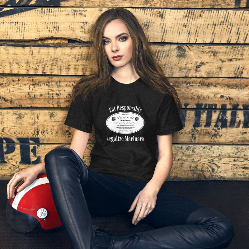 Unisex Legalize Marinara Dark t-shirt