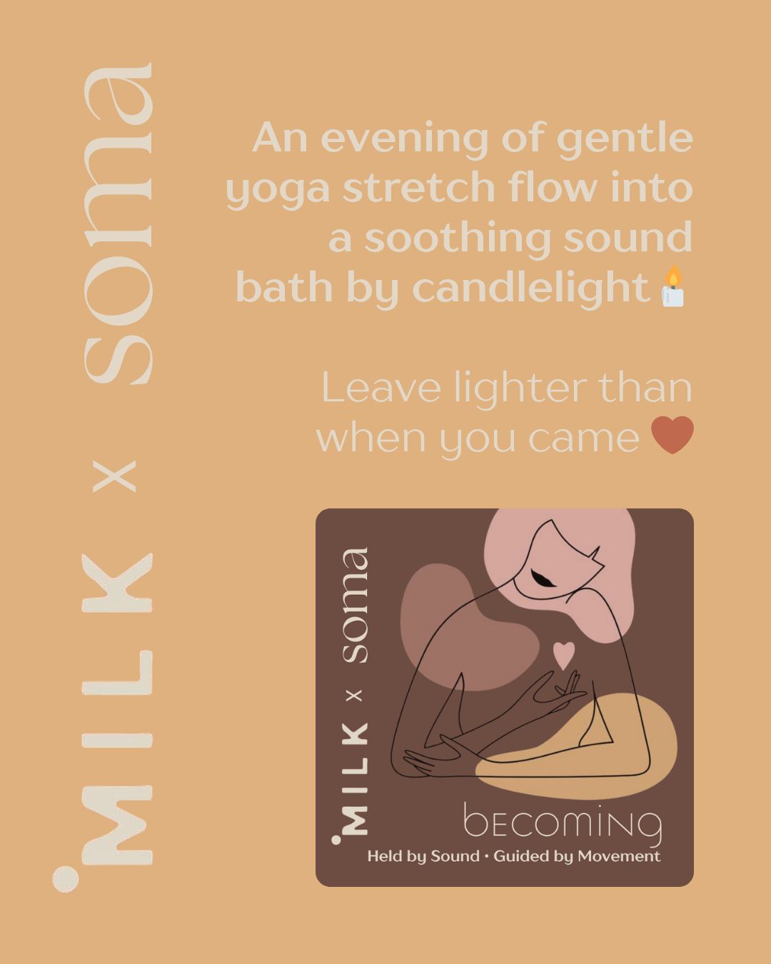 BECOMING - Yoga Stretch Flow & Soma Sound Bath - 19th May