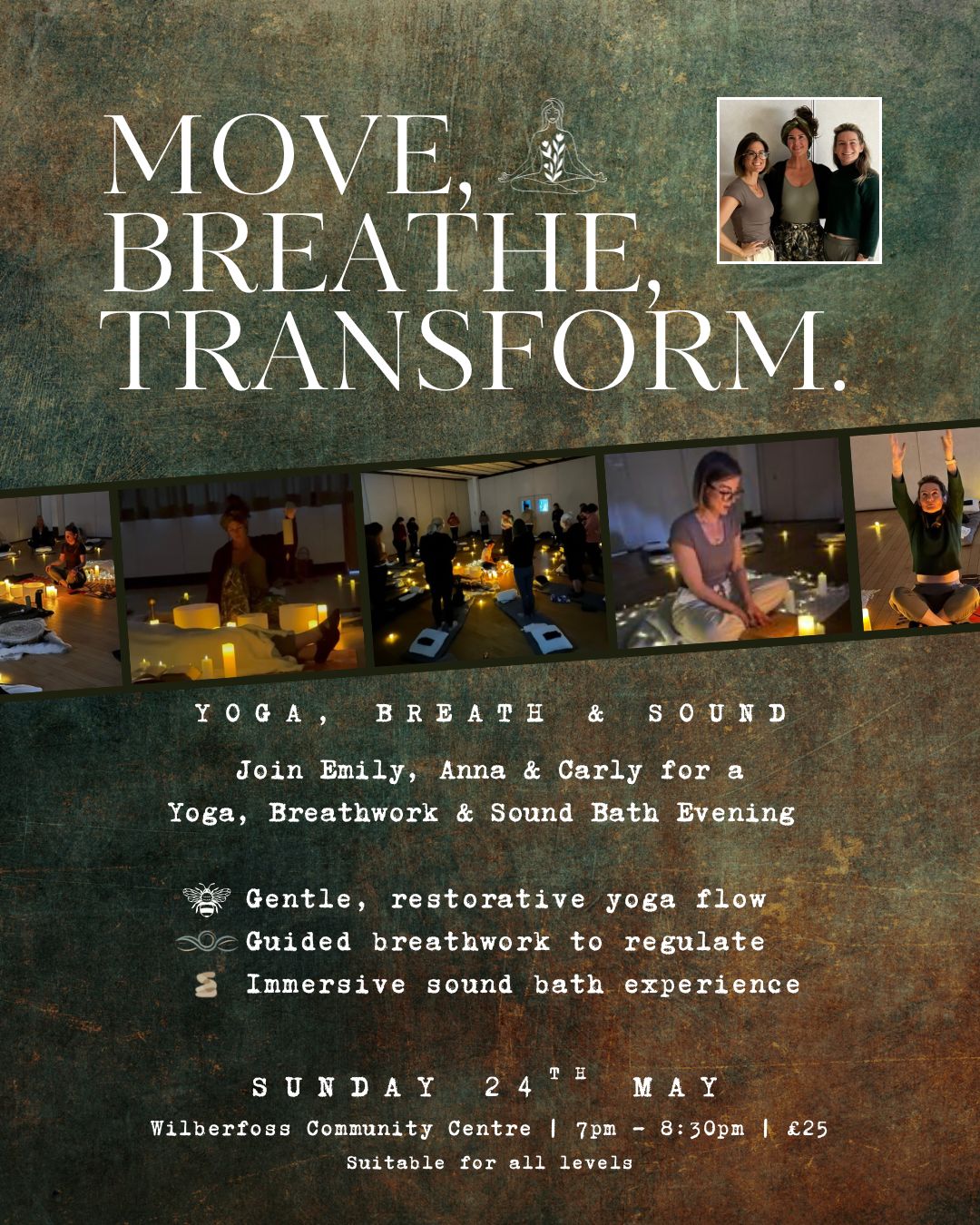 Yoga, Breathwork & Sound Bath Evening - 24th May