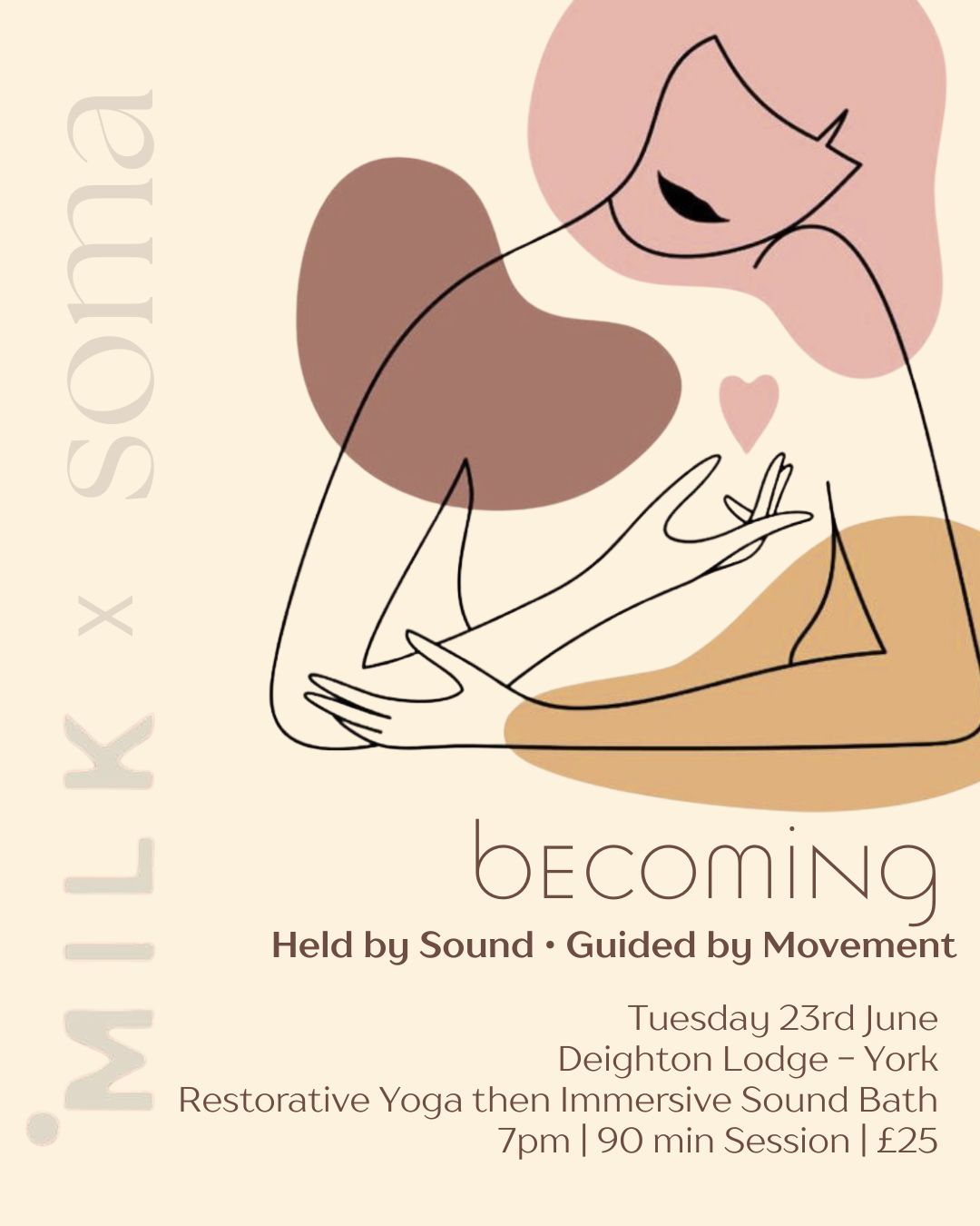 BECOMING - Restorative Yoga & Soma Sound Bath - 23rd June BECOMING - Restorative Yoga & Soma Sound Bath - 23rd June