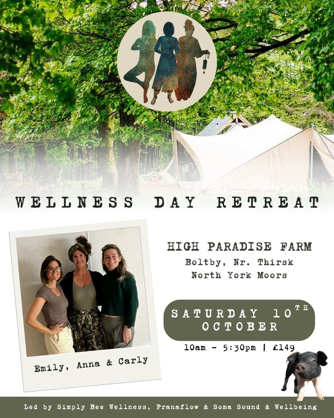 Wellness Day Retreat - 10th October Wellness Day Retreat - 10th October