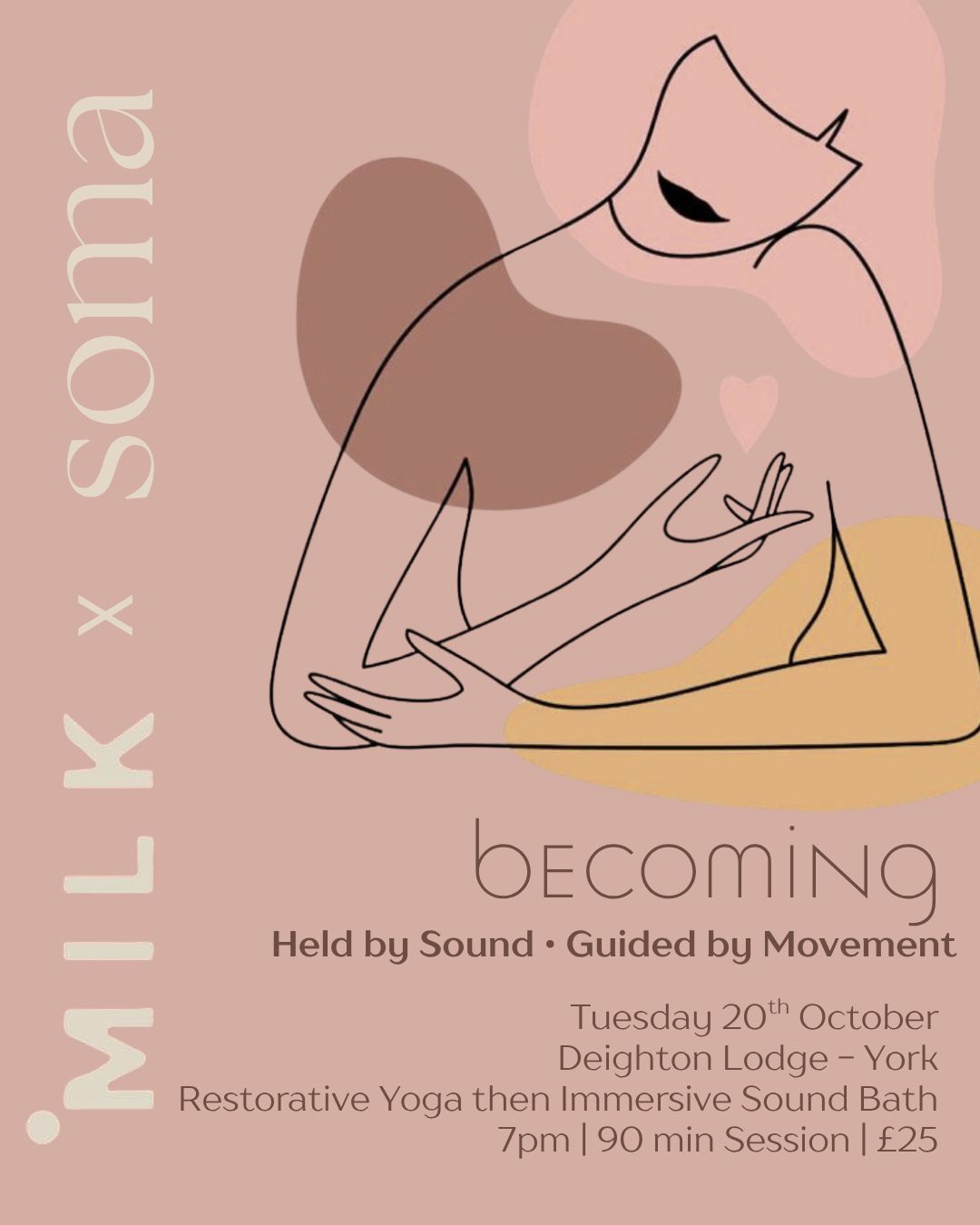 BECOMING - Restorative Yoga & Soma Sound Bath Experience - 20th October BECOMING - Restorative Yoga & Soma Sound Bath Experience - 20th October