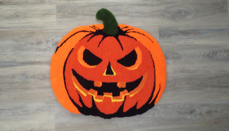 Helloween-Kürbis 80x75cm