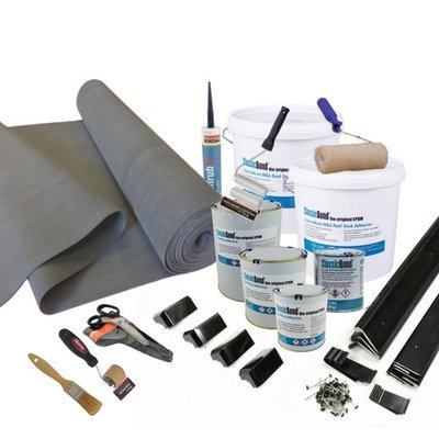 Rubber Roofing Kits 1.2mm - 2.5m2 - 100m2 Rubber Roofing Kits 1.2mm - 2.5m2 - 100m2