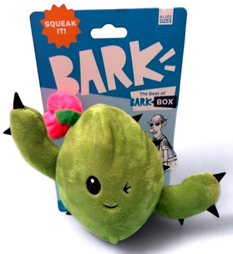 Bark Consuela the Cactus Green Plush Dog Toy