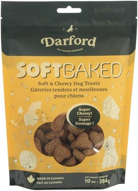 Darford Super Cheesy! Adult Soft Baked Dog Treats, 10-oz bag