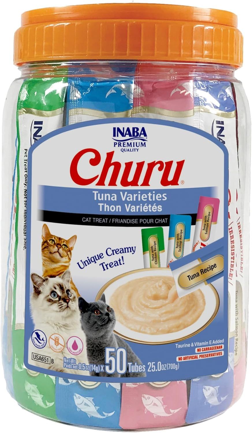 Inaba Churu Tuna Variety Tube