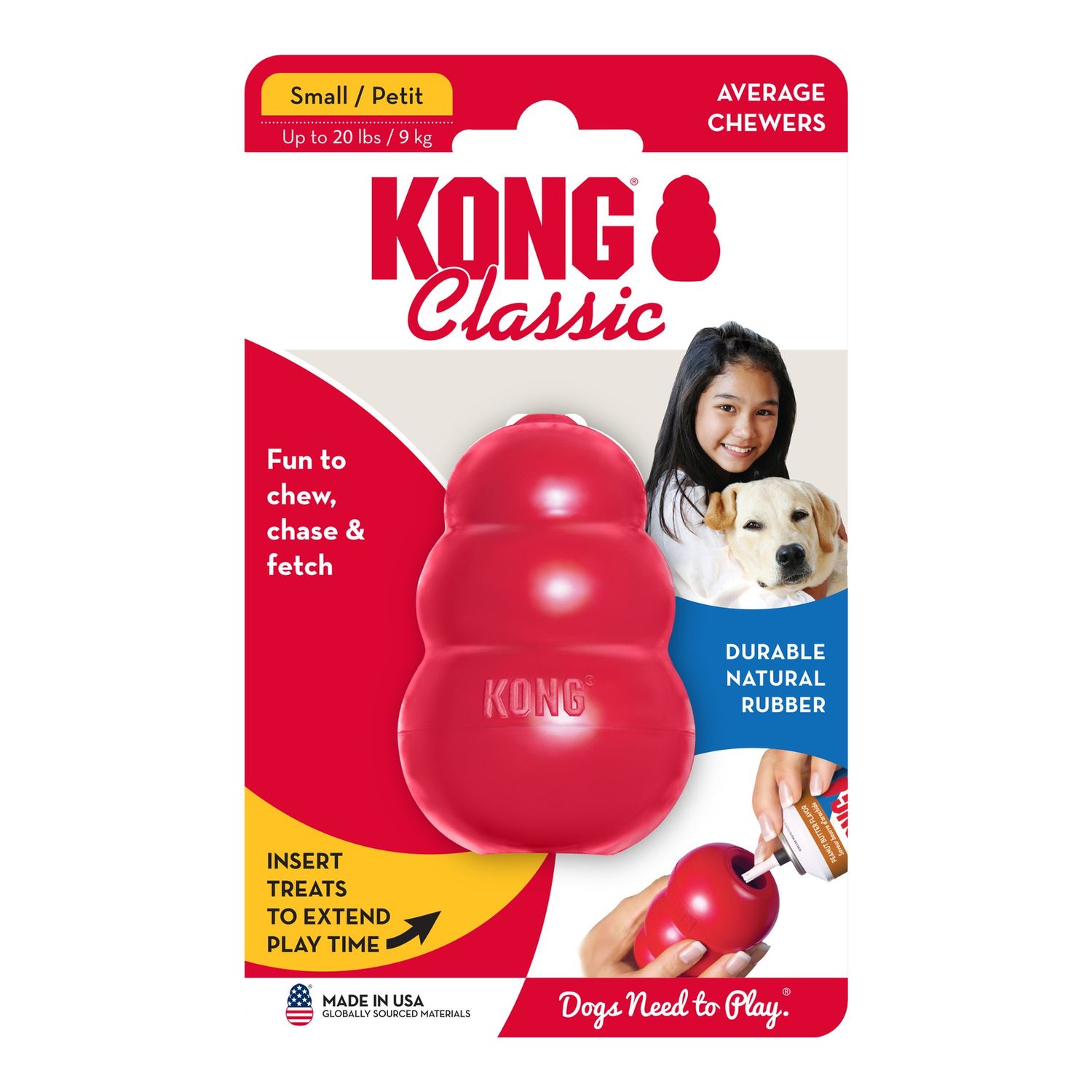 Kong Classic Dog SM
