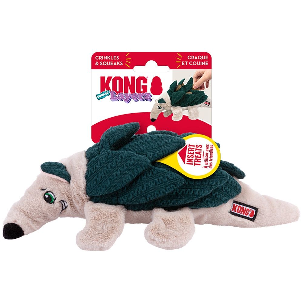Kong Layerz Forage Armadillo Medium