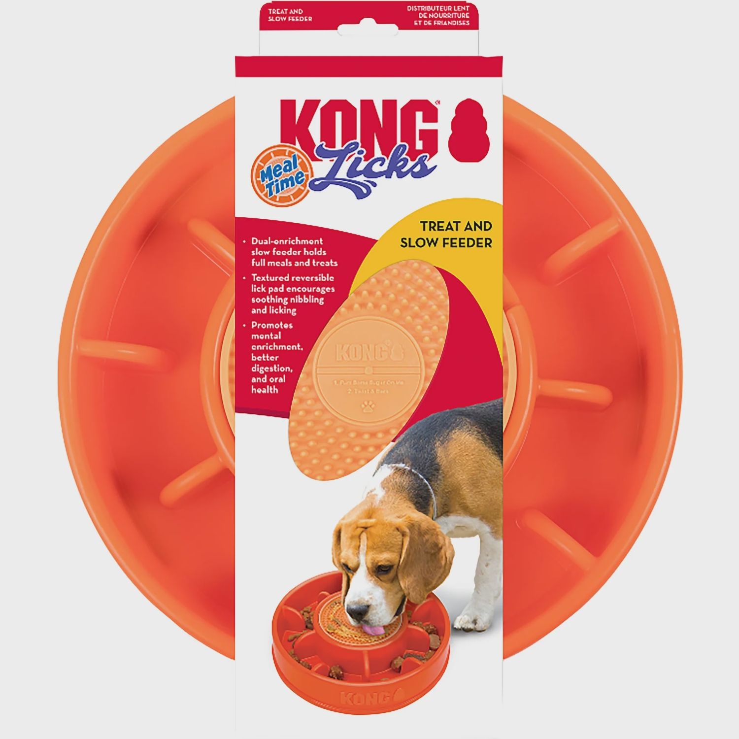 Kong Licks Mealtime interactive Dog Feeder Large