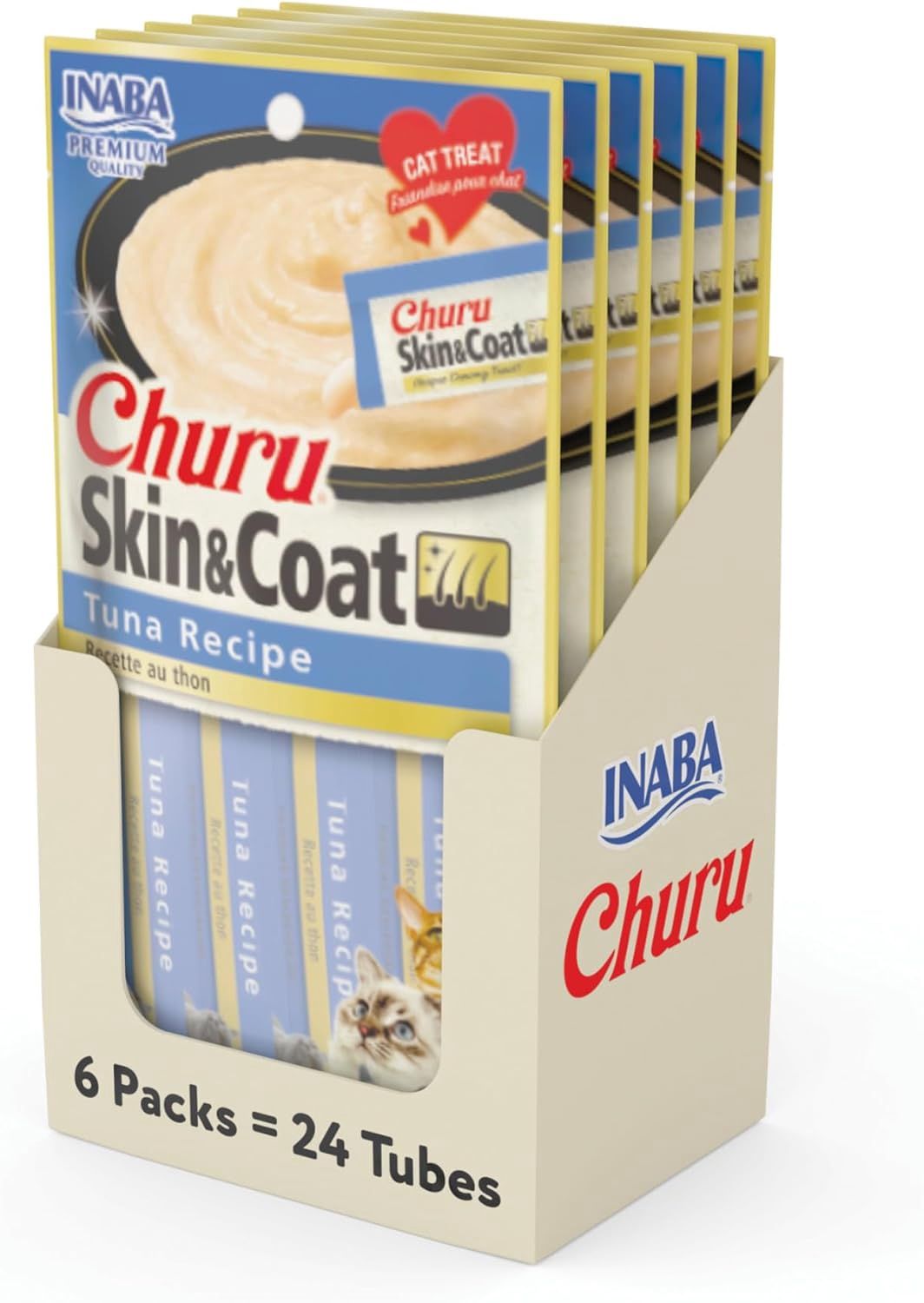 Inaba Churu Skin &amp; Coat Cat Treat Tuna Recipe