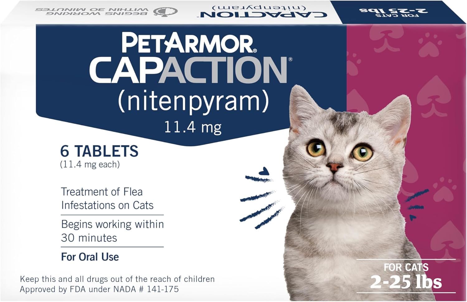 Capstar Flea Treatment Tablets 6 TAB