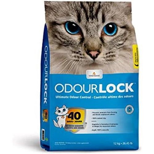 OdorLock Unscented Ultra Premium Clay Cat Litter, 25 Pounds