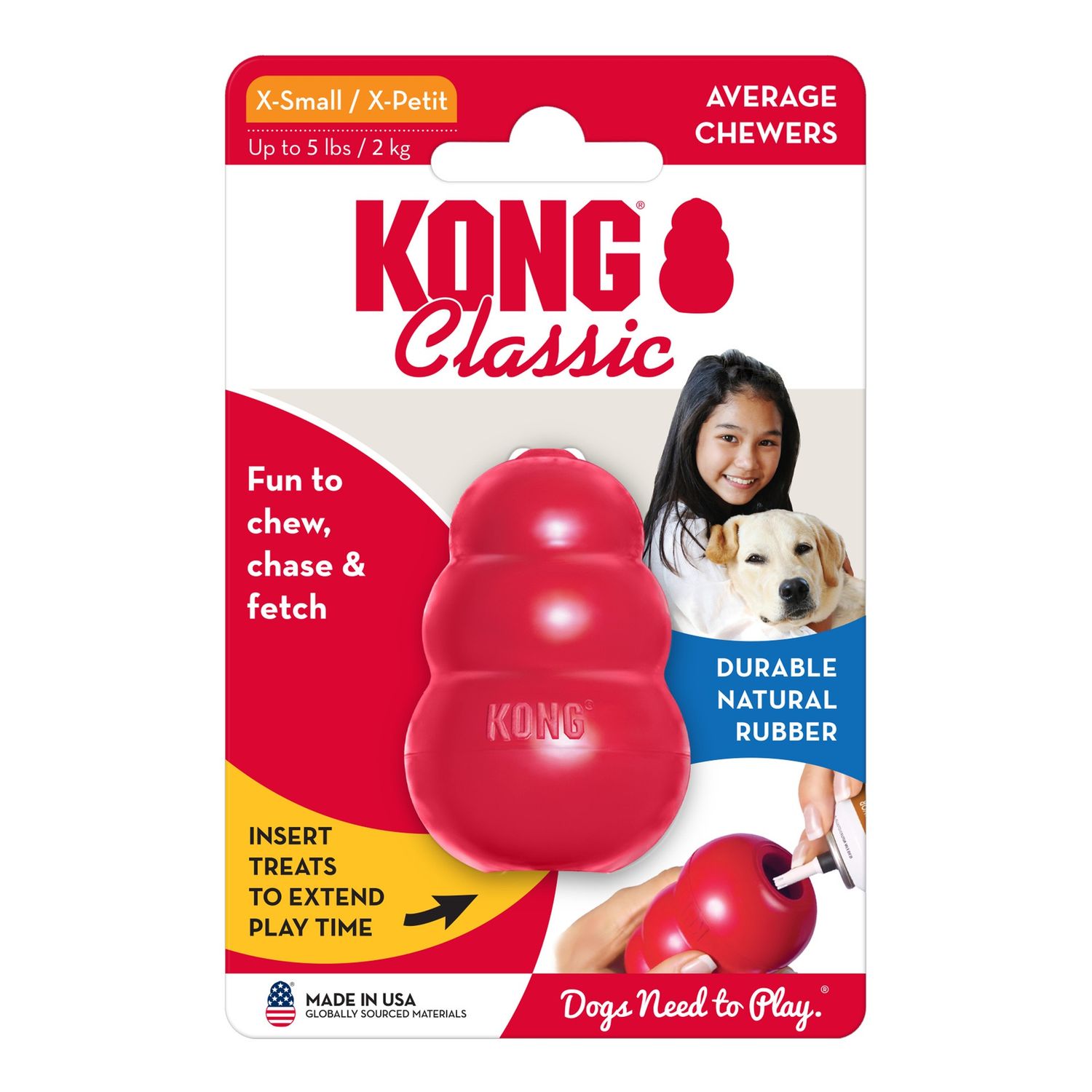 Kong Classic Dog XS
