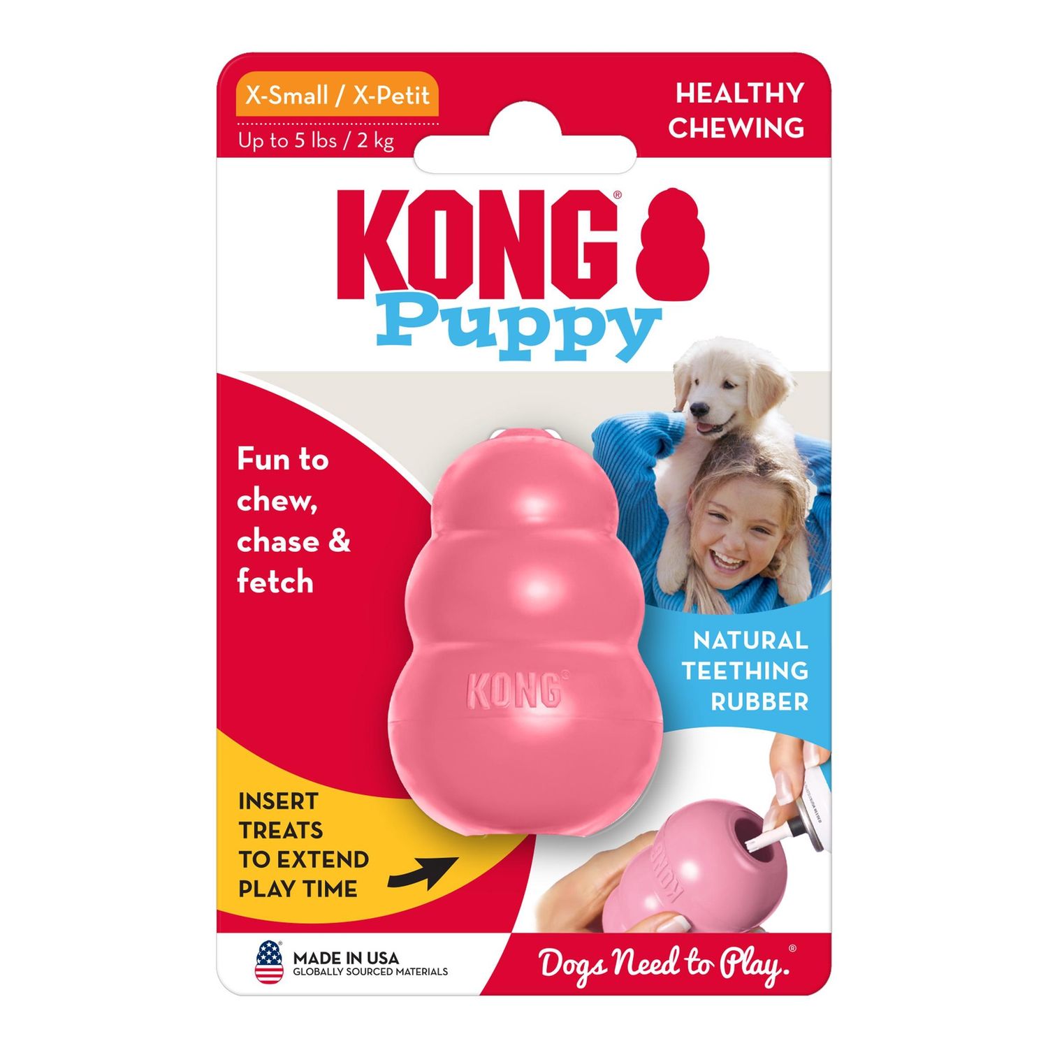 Kong Puppy Toy  XS