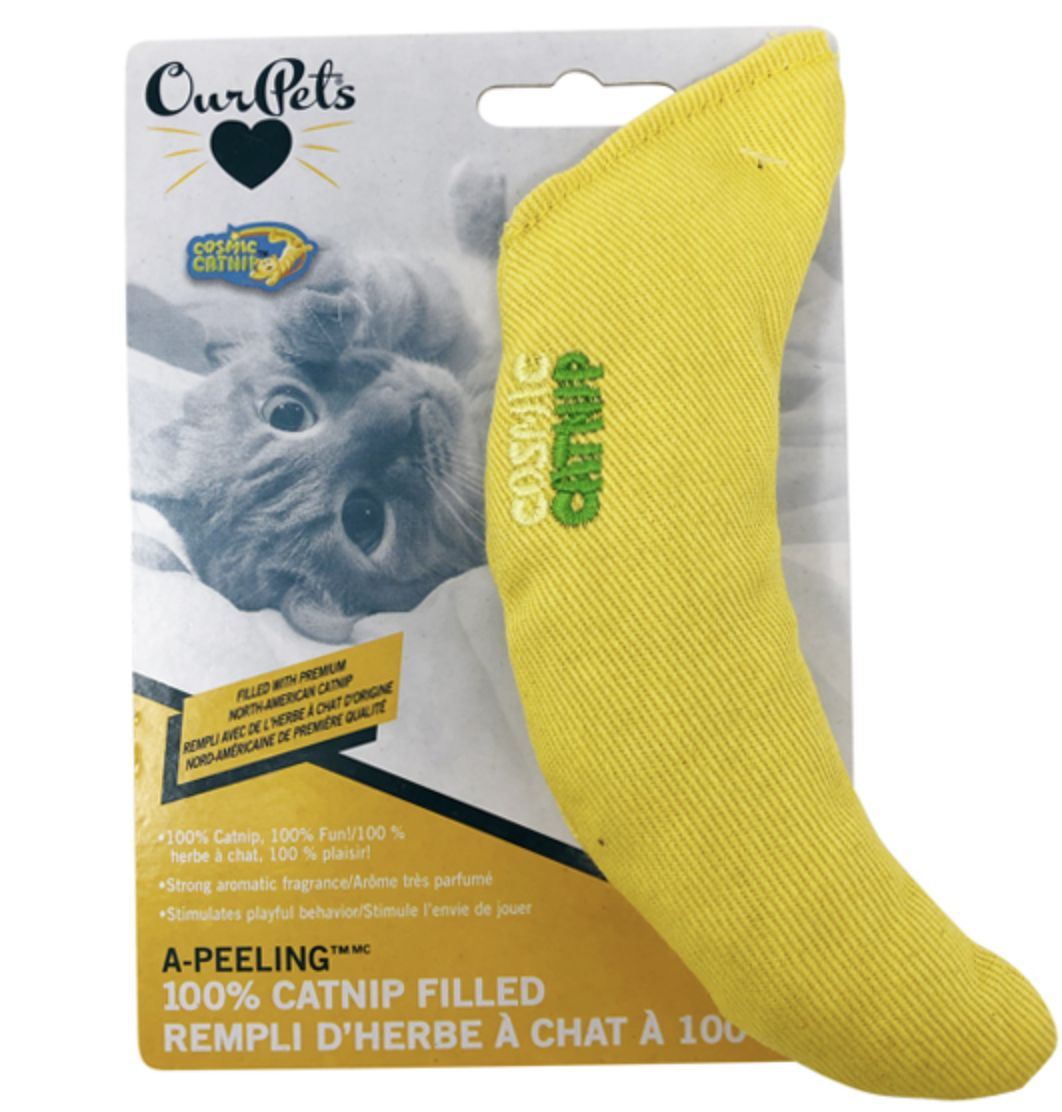 Cosmic  Catnip Filled Banana