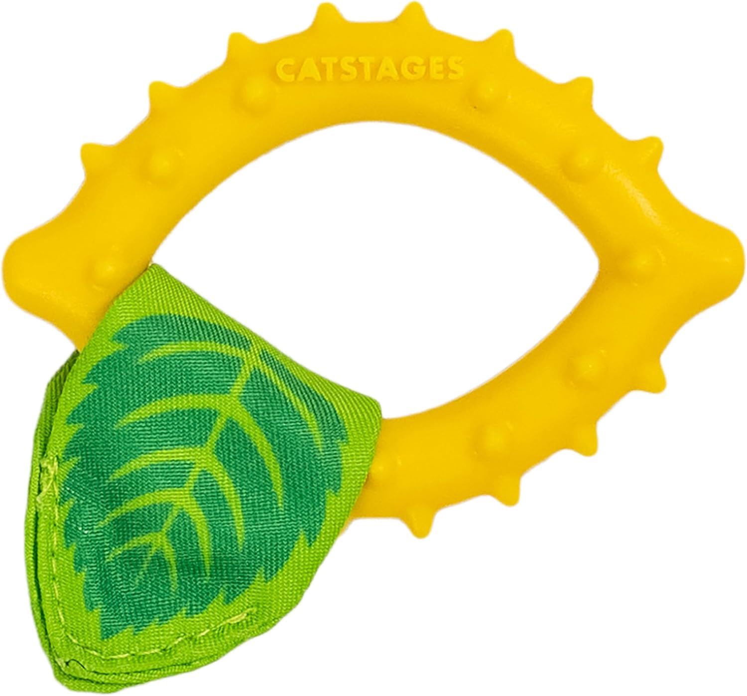 Catstages Lemon Teether Yellow