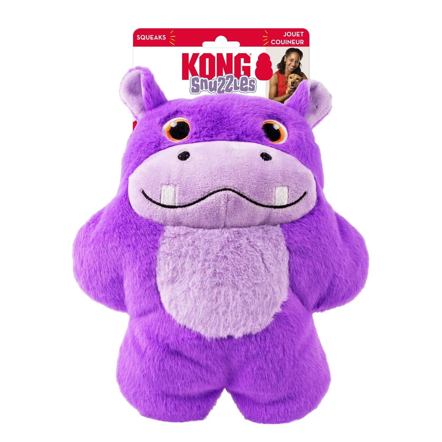 Kong Snuzzles Hippo Dog XL