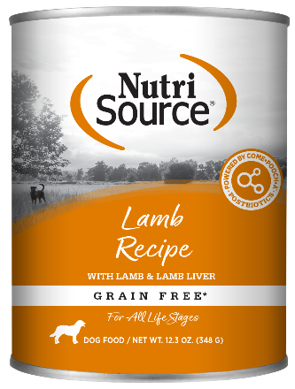 Nutrisource Grain Free Lamb Dog Can