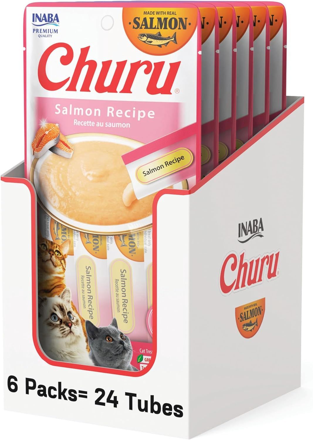 Inaba Churu Puree Salmon Recipe