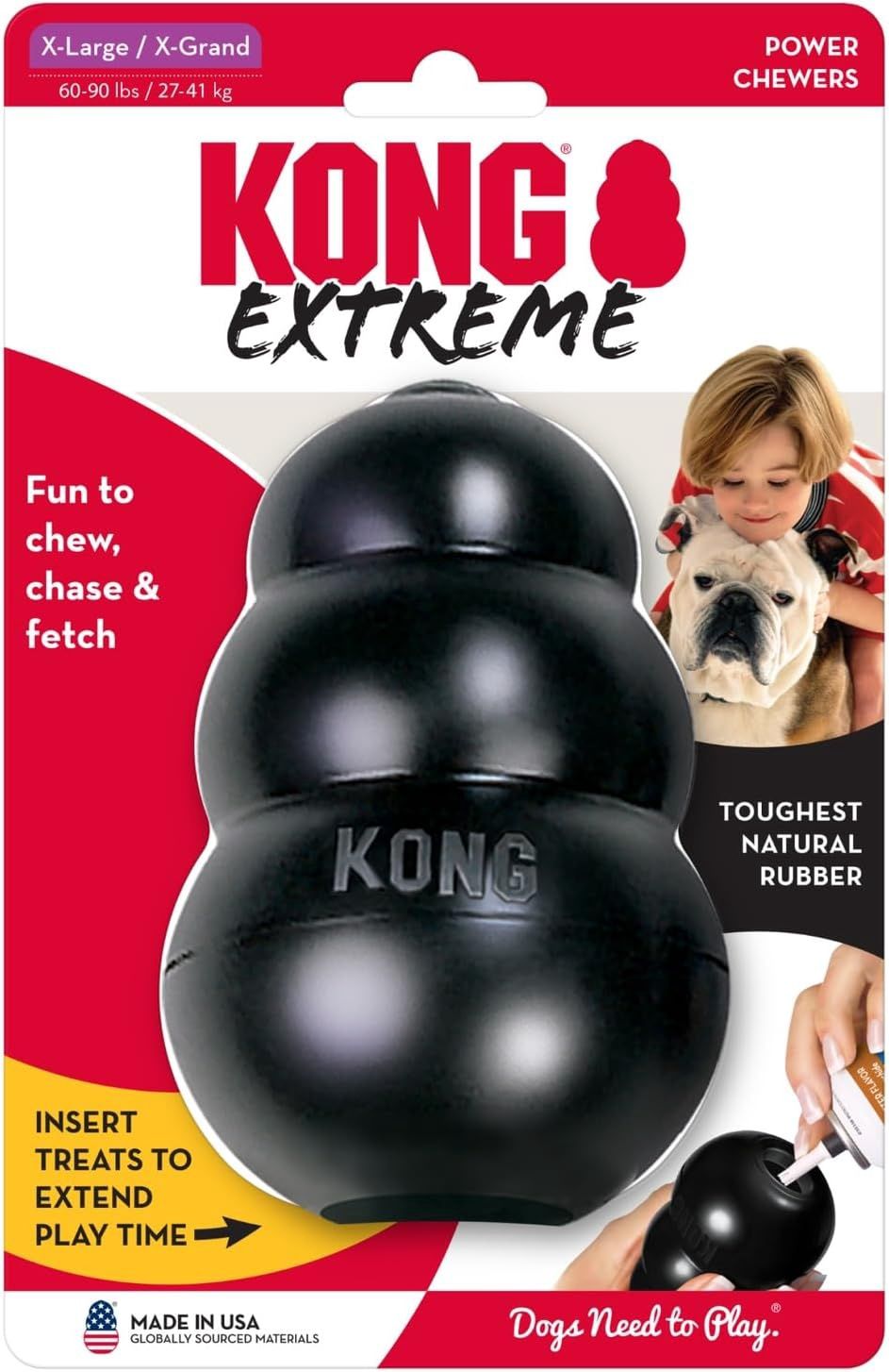 Kong Extreme Blk  XL
