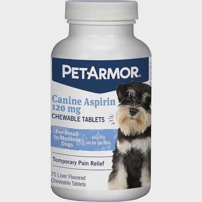 PetArmor Aspirin for Small Dogs 120MG