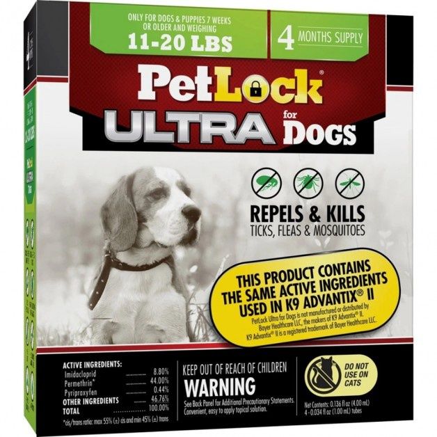 PETLOCK ULT MAX F&amp;T MD DOG 4CT