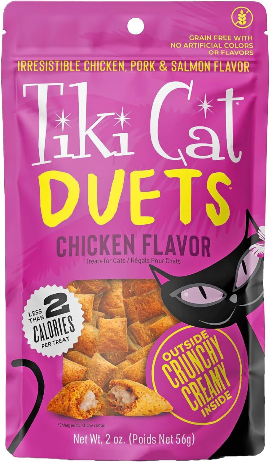 Tiki Cat  Chicken Flavor Cat Treats 2 oz