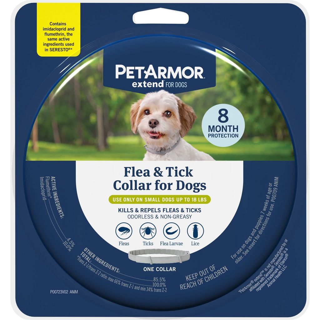 Petarmor Extend Flea And Tick Collar For Dogs SM