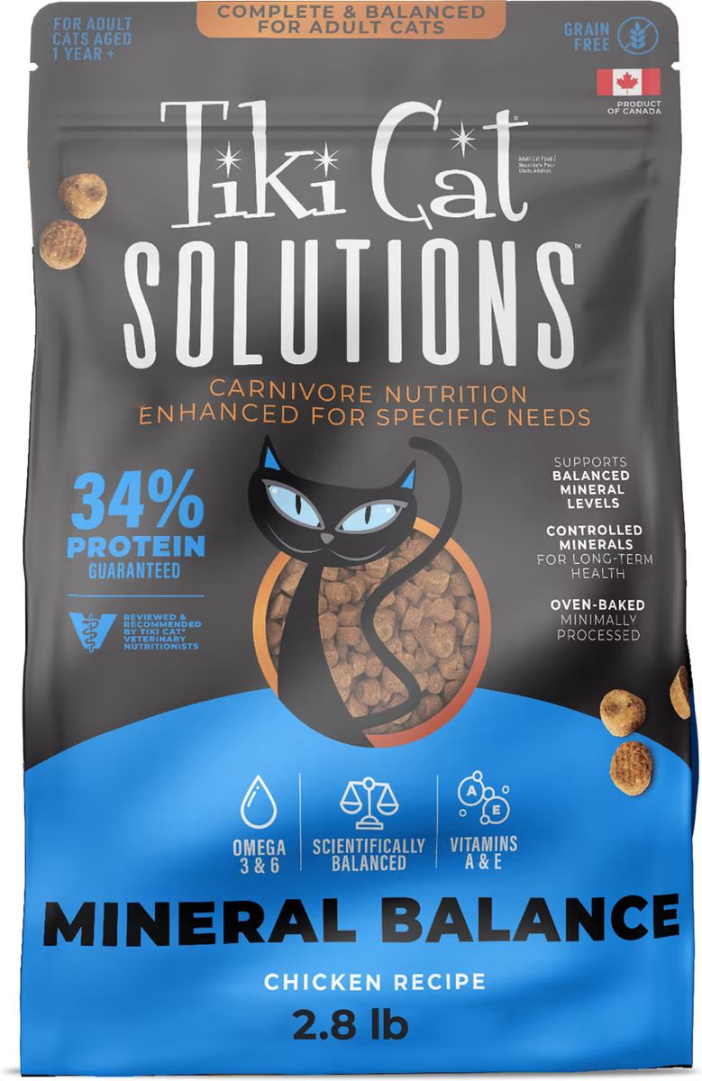 Tiki Cat Solutions Mineral Balance Chicken 2.8 lb