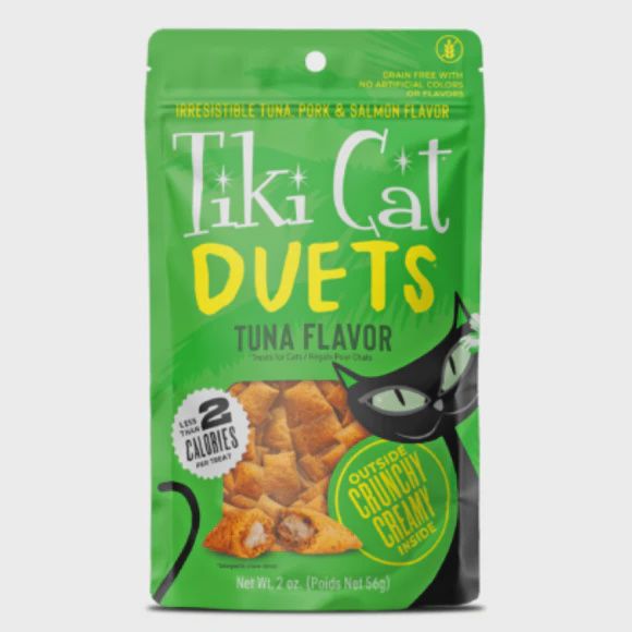 Tiki Cat Duets Tuna Crunchy Cat Treats