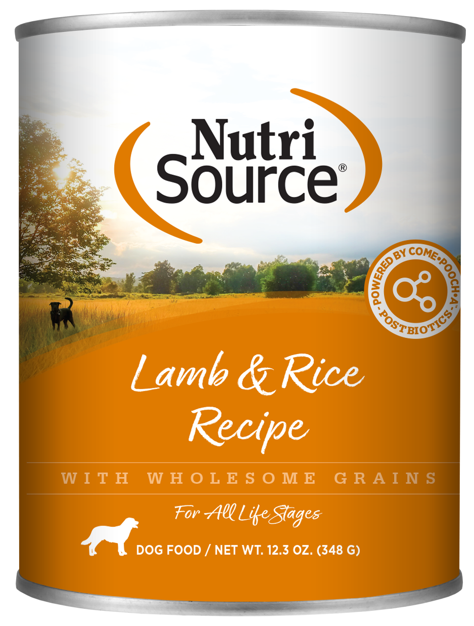 NutriSource Wet Dog Food - Lamb &amp; Rice