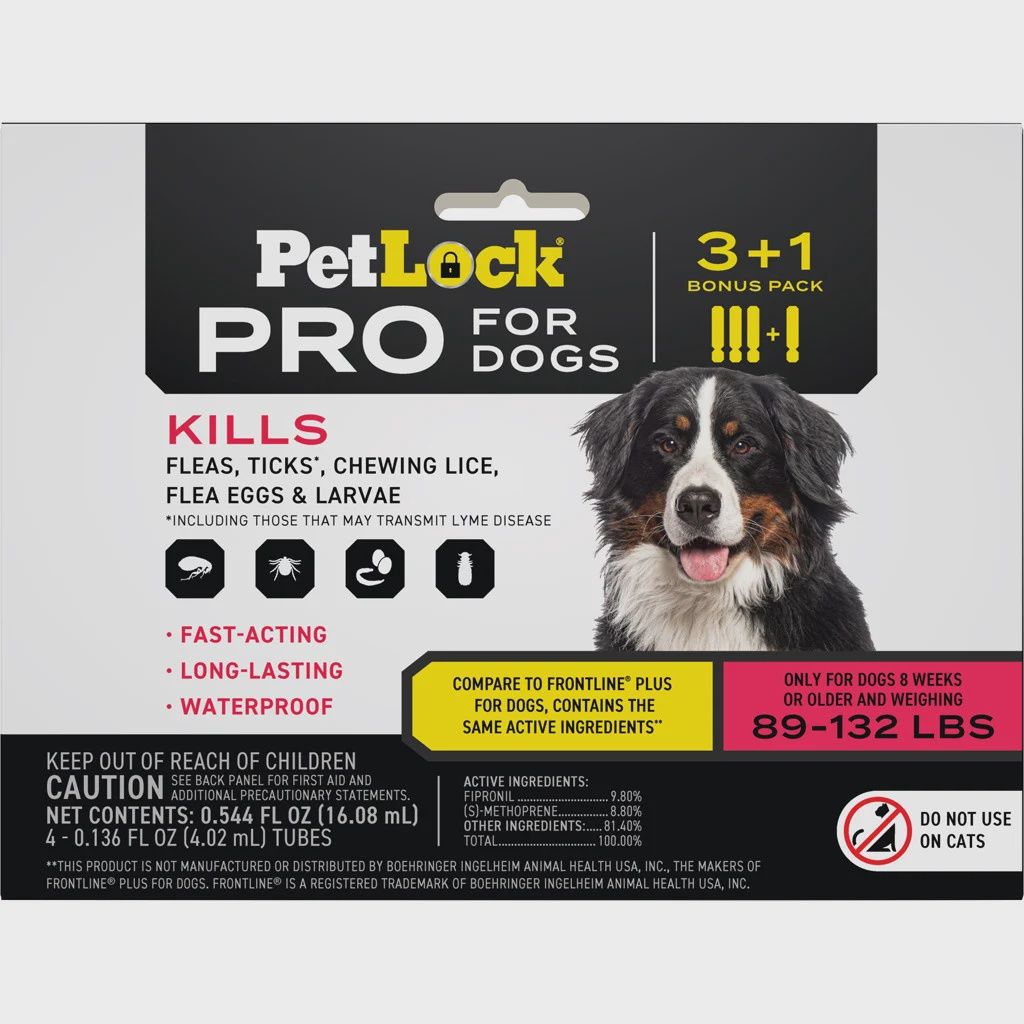 PETLOCK PRO F&amp;T SO XL DOG 3+1CT