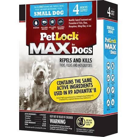 PETLOCK ULT MAX F&amp;T SM DOG 4CT
