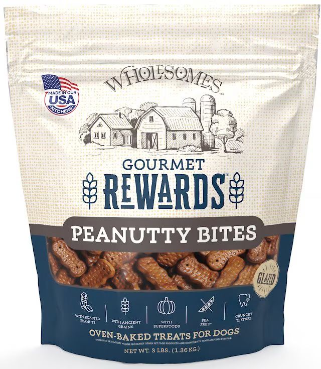 Wholesome Rewards Peanutty Bites Biscuits
