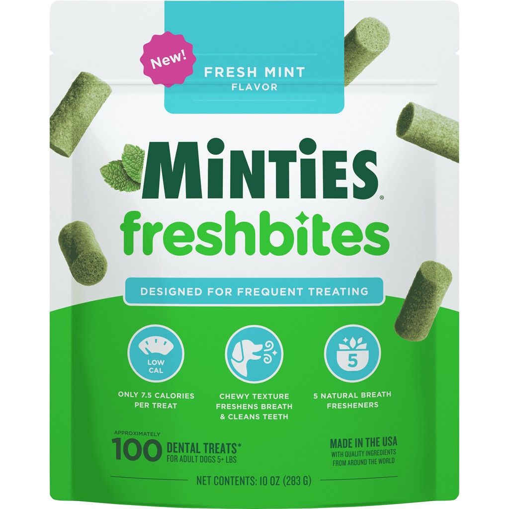 Minties FreshBites Dog Treats, 10 oz