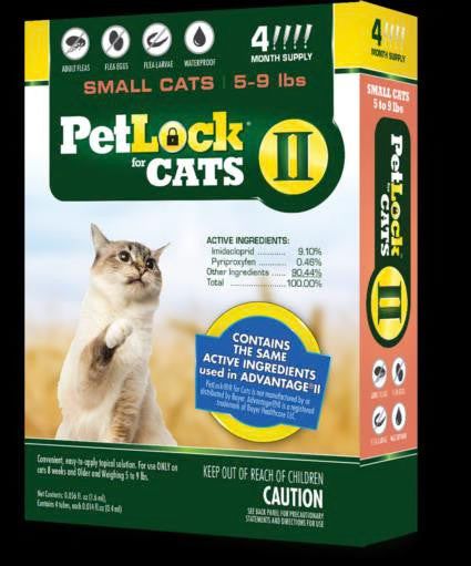 PetLock II Small Cat 4CT