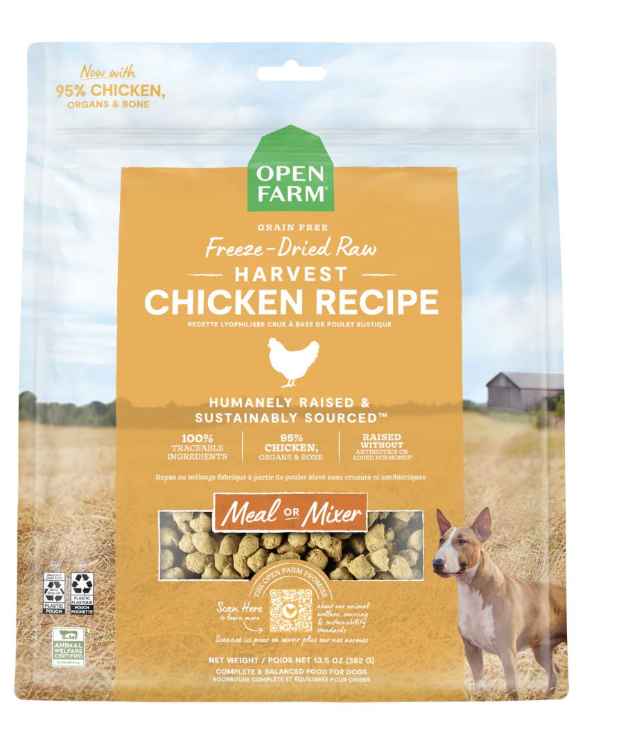 Open Farm Dog Freeze Dried Morsels Chicken 3.5oz