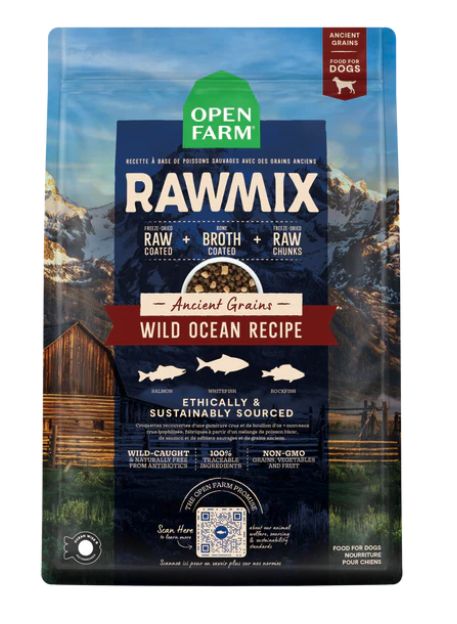 Open Farm RawMix Grain Free Wild Ocean Recipe Dry Cat Food
