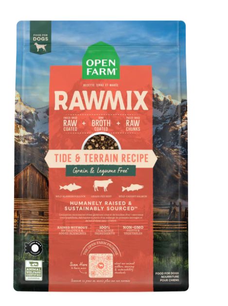 Open Farm Rawmix Tide &amp; Terrain Grain Free Kibble For Dogs 3.5lb Bag