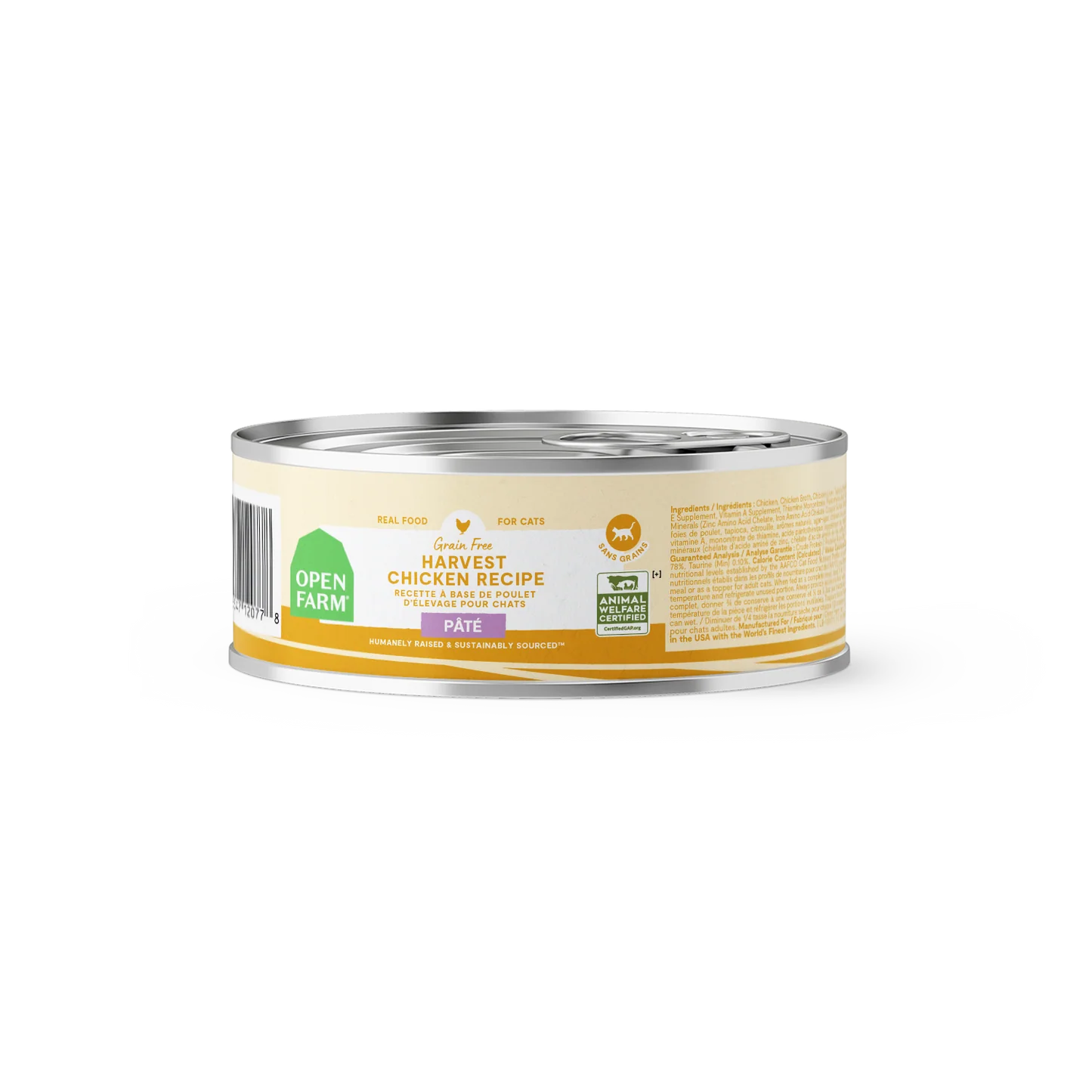 Open Farm Harvest Chicken Pate Wet Cat Food