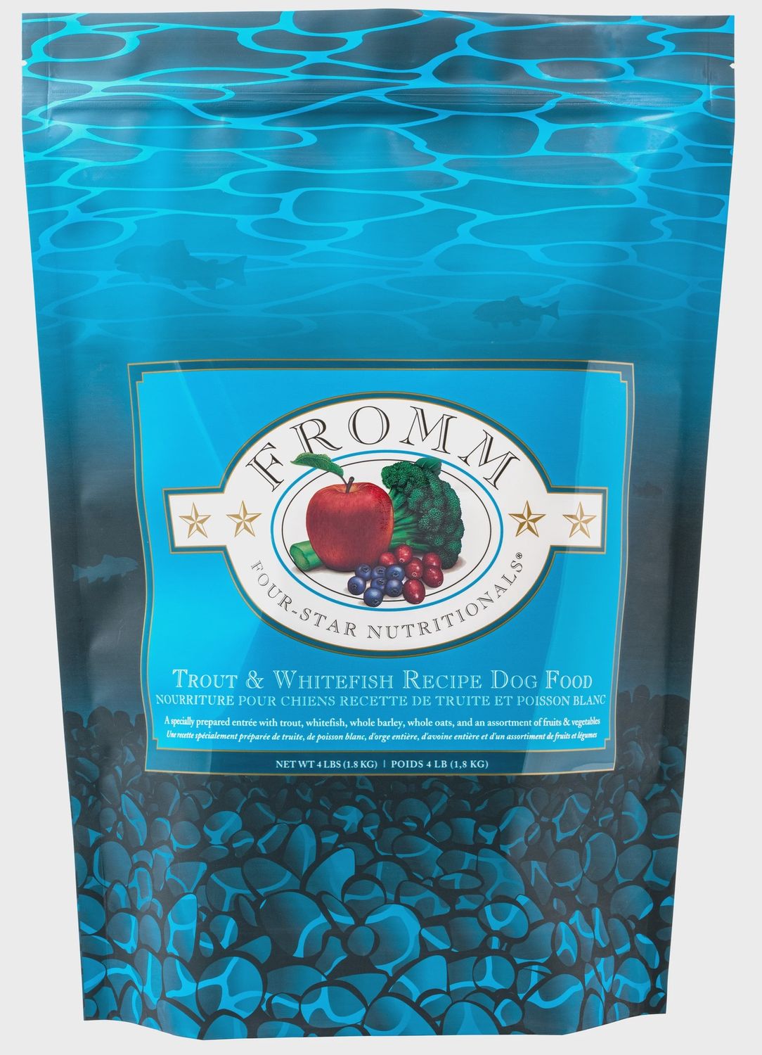 Fromm Four-Star Trout &amp; Whitefish Recipe Dry Dog Food 12 lb